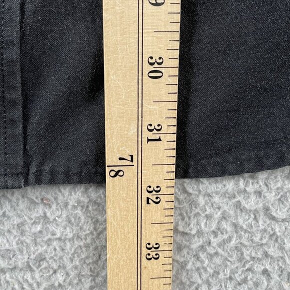 Roper Western Shirt Mens Large Aztec Black Button Down 100% Cotton Snap Button - Picture 6 of 6